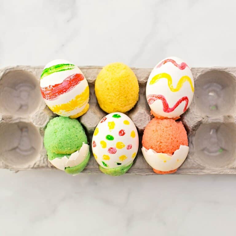 Cake In Eggshells Cute Easter Treat