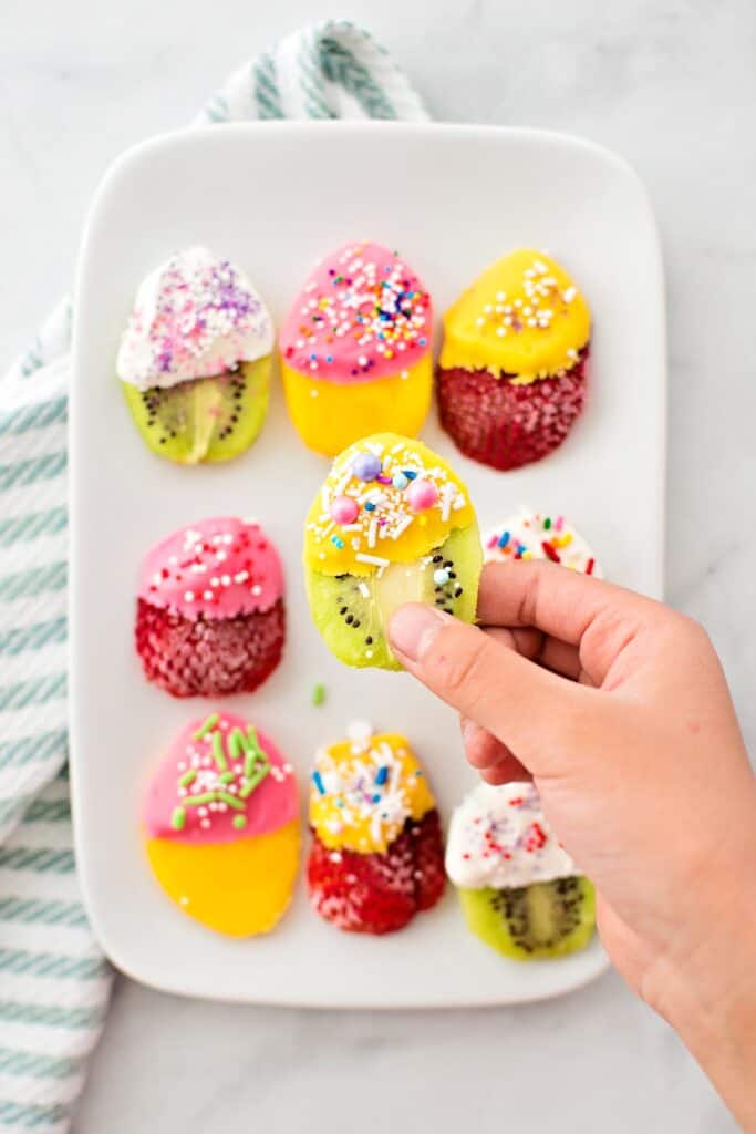 Fruit Easter Eggs Healthy Easter Snacks for Kids