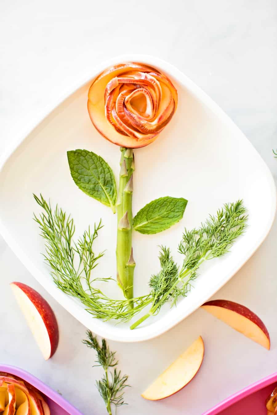 These gorgeous apple roses make a beautiful addition to any brunch and would be a wonderful surprise for Mother's Day breakfast!