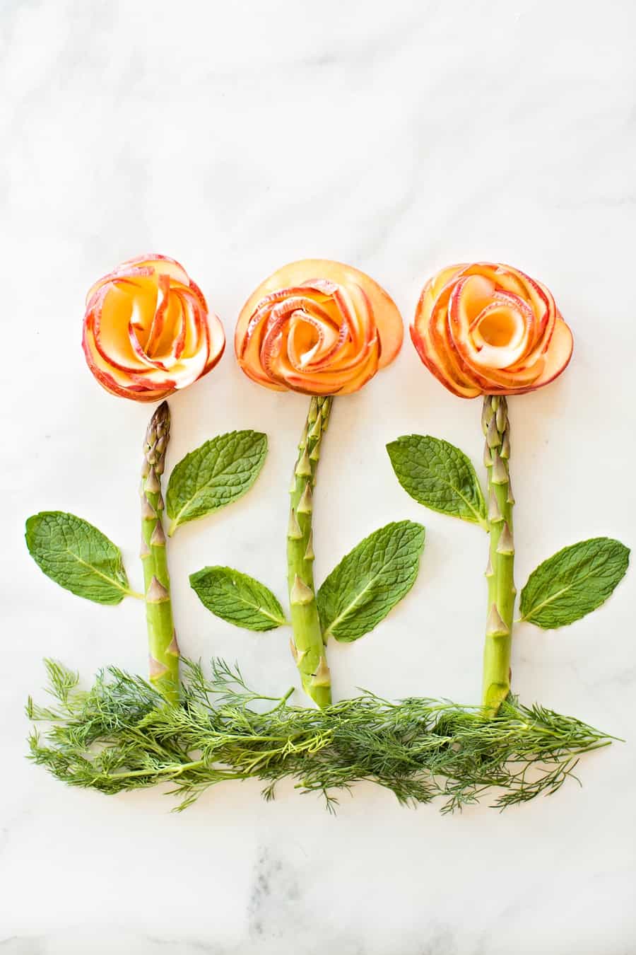 These gorgeous apple roses make a beautiful addition to any brunch and would be a wonderful surprise for Mother's Day breakfast!