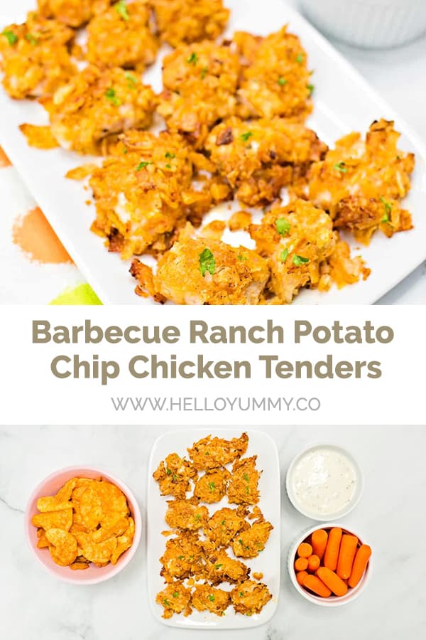Barbecue Ranch Potato Chip Chicken Tenders