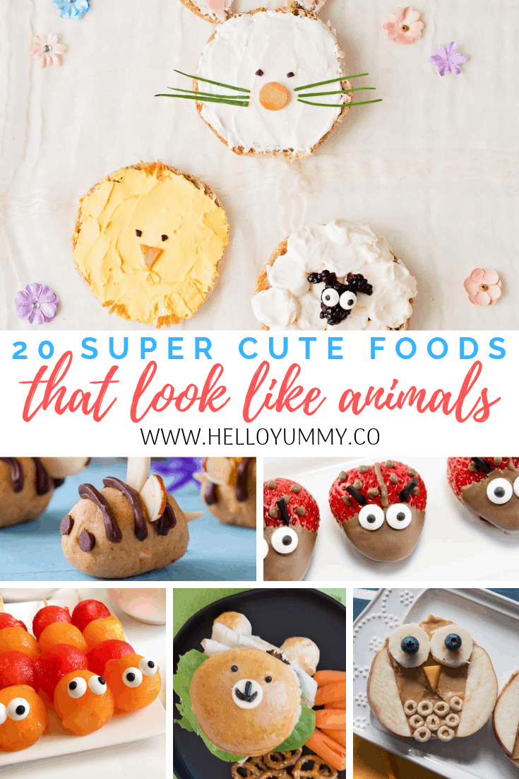 20 Super Cute Foods That Look Like Animals