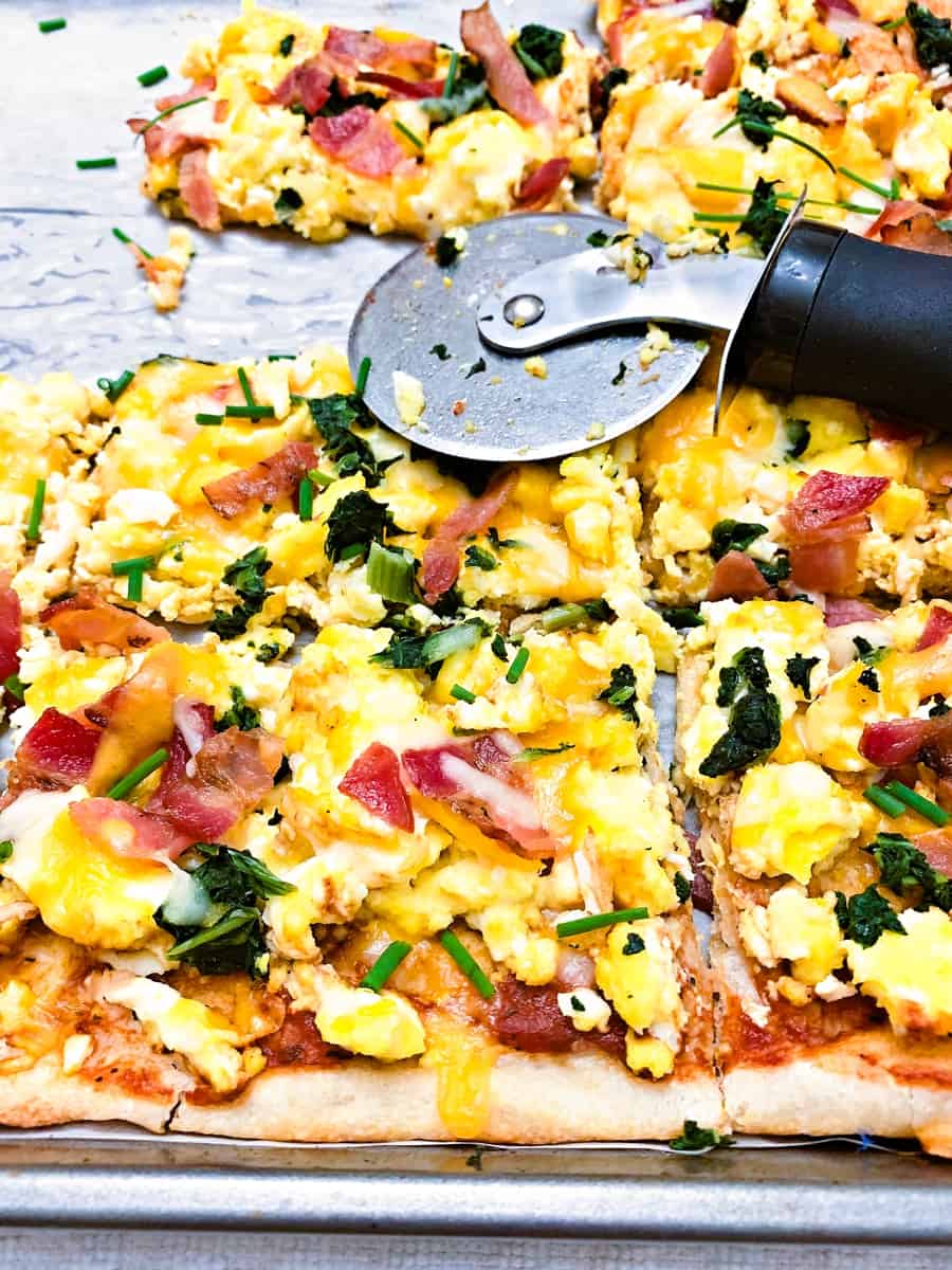 How To Make Sheet Pan Breakfast Pizza 