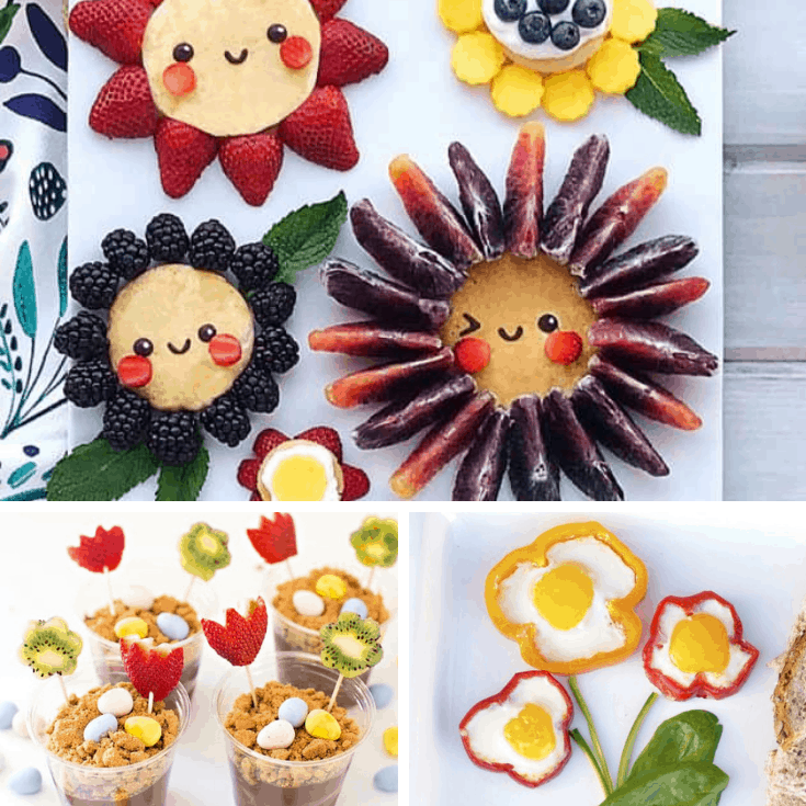 20 Ways to Make Your Food Look Like Flowers - Flower-Shaped Foods