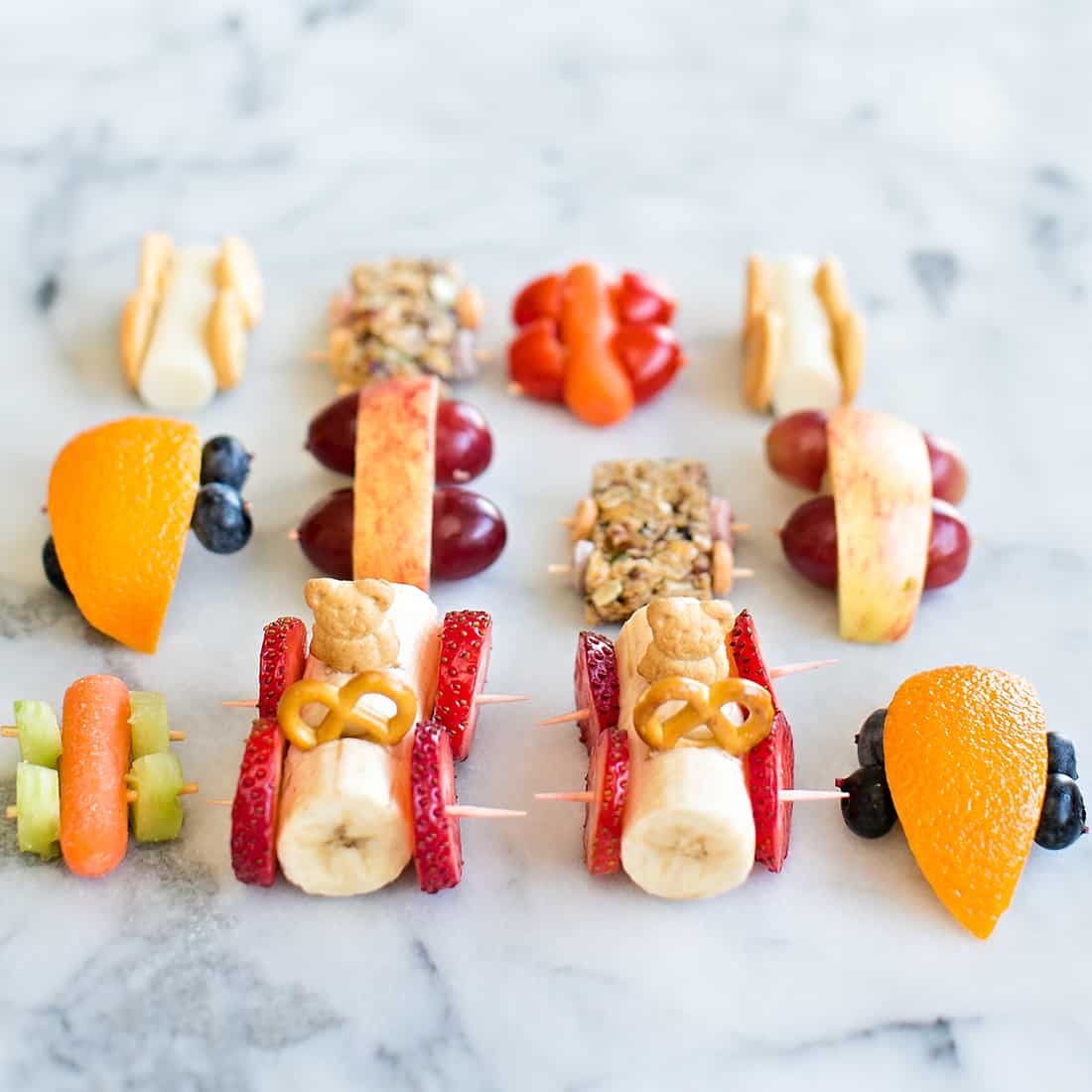 20 Fruit and Veggie Foods Too Cute To Eat