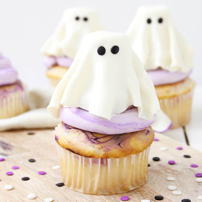 ghost cupcakes