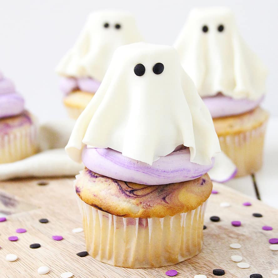How To Make Ghost Cupcakes