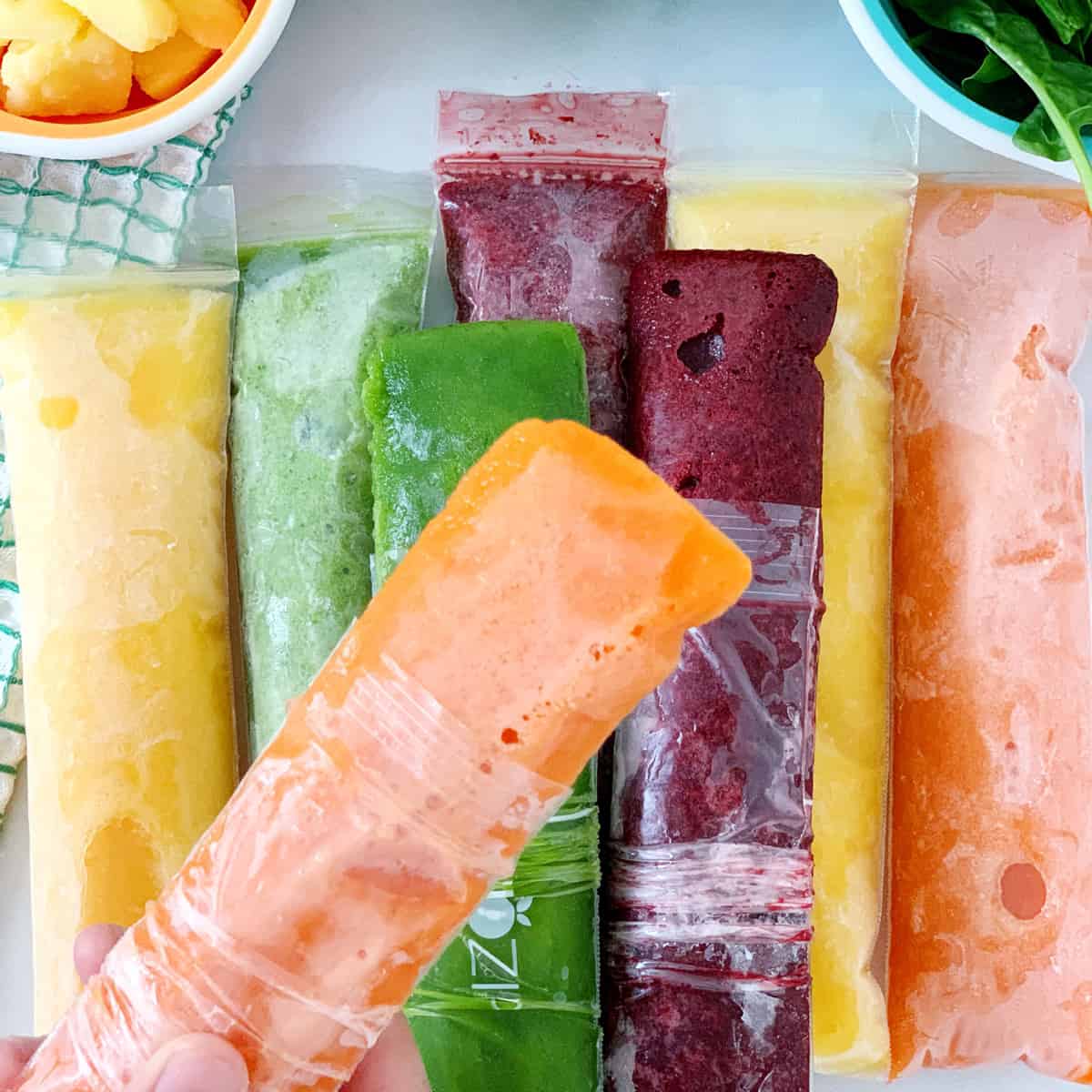 How to Make Fruit and Vegetable Popsicles