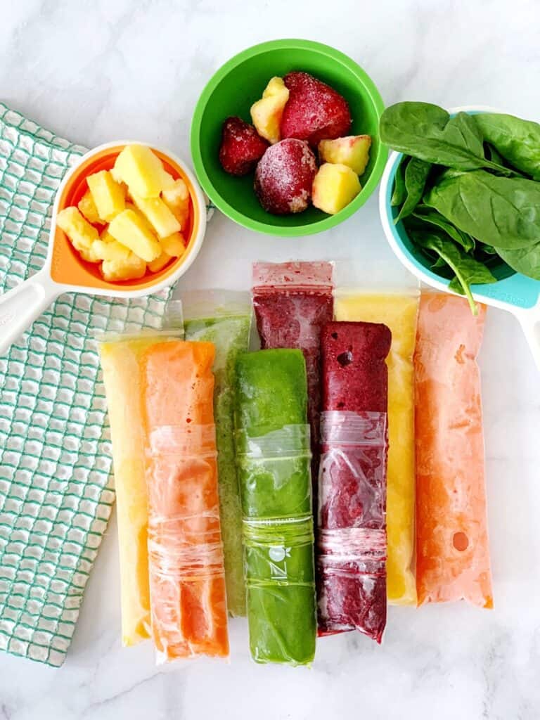 How to Make Fruit and Vegetable Popsicles