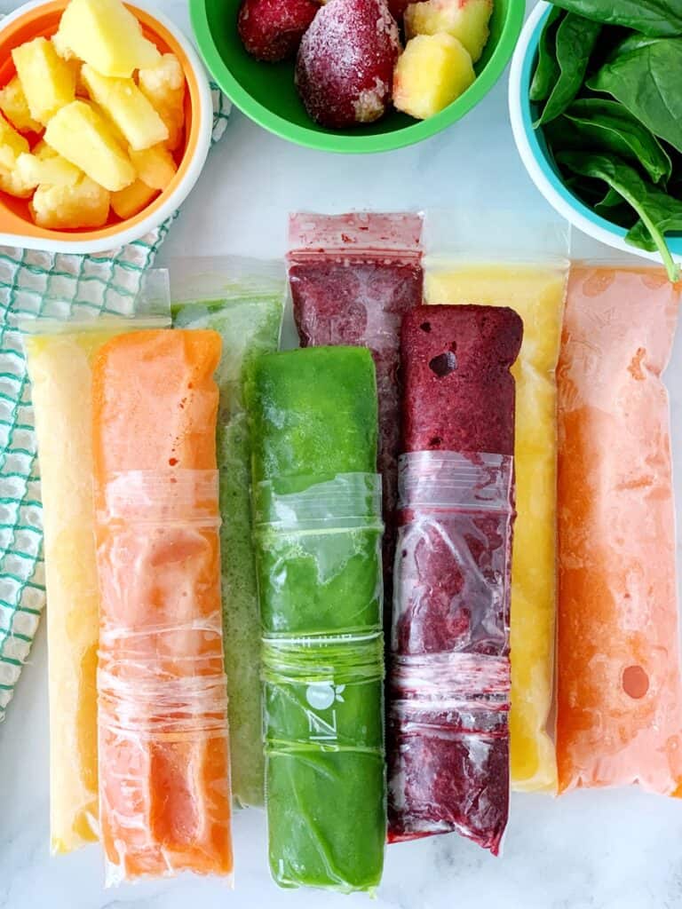 How to Make Fruit and Vegetable Popsicles