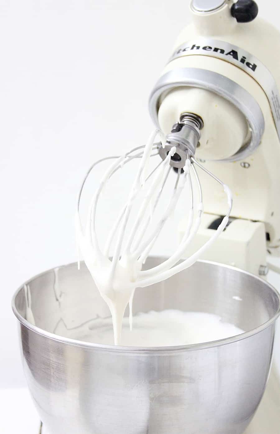 kitchen aid mixer white frosting