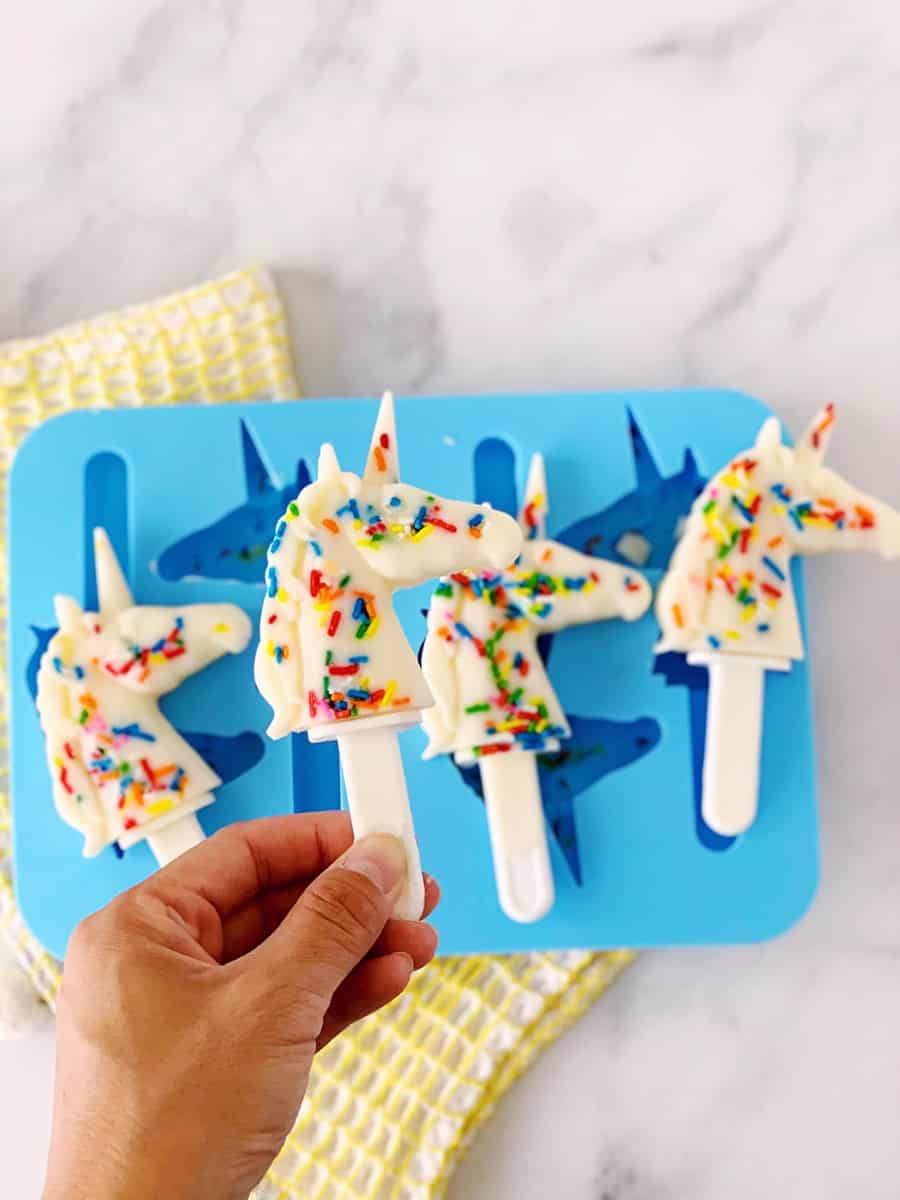 How to make unicorn popsicles