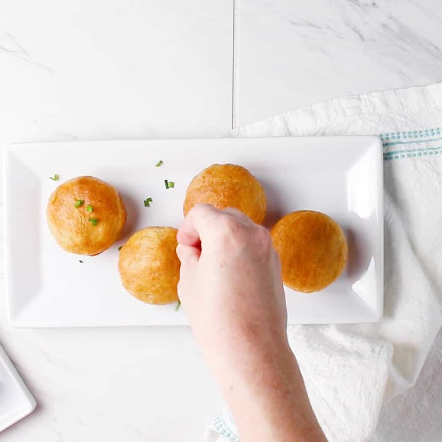 Ham and Broccoli Cheddar Cheese Bombs