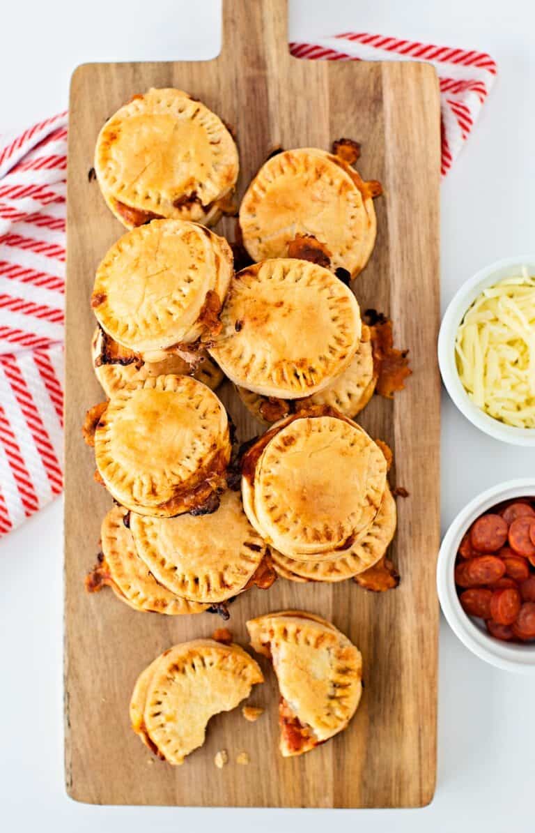 Mini Pizza Pies Handmade Pie Crust Snacks
