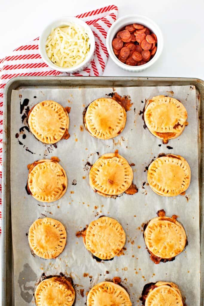 Mini Pizza Pies Handmade Pie Crust Snacks