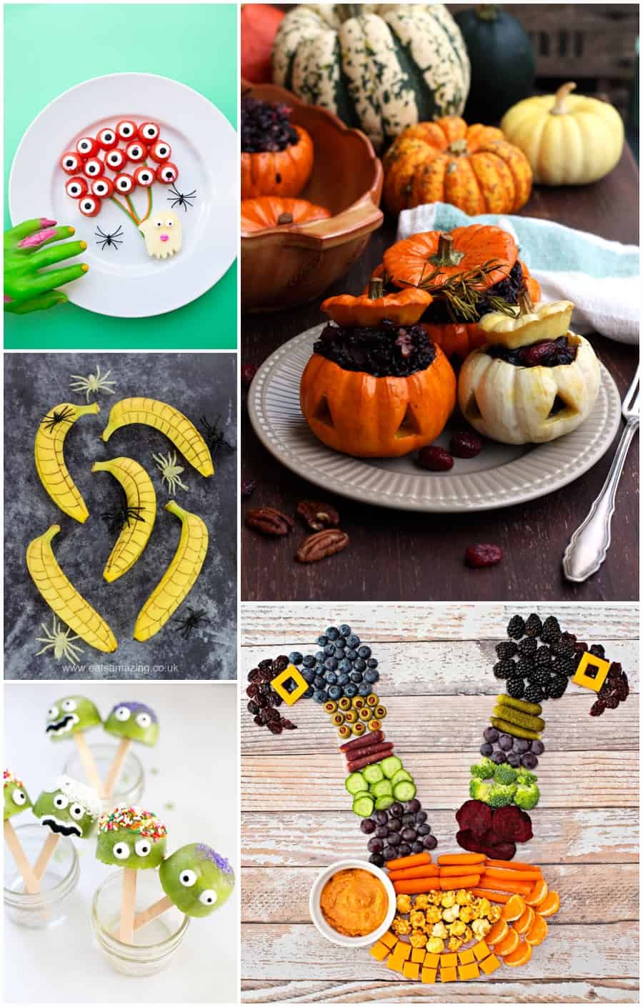 healthy Halloween Treats and snacks for kids