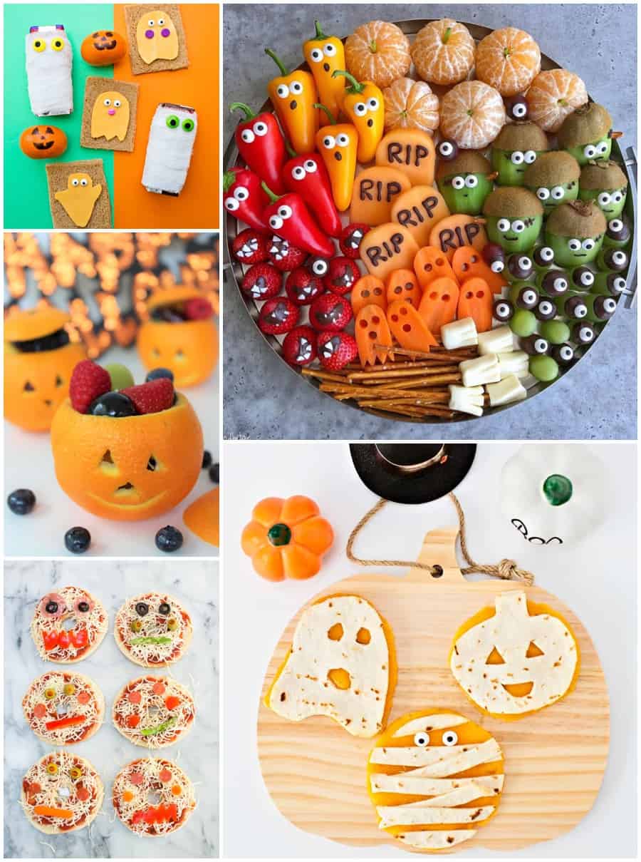 Fun and Healthy Halloween Snack Tray - Super Healthy Kids