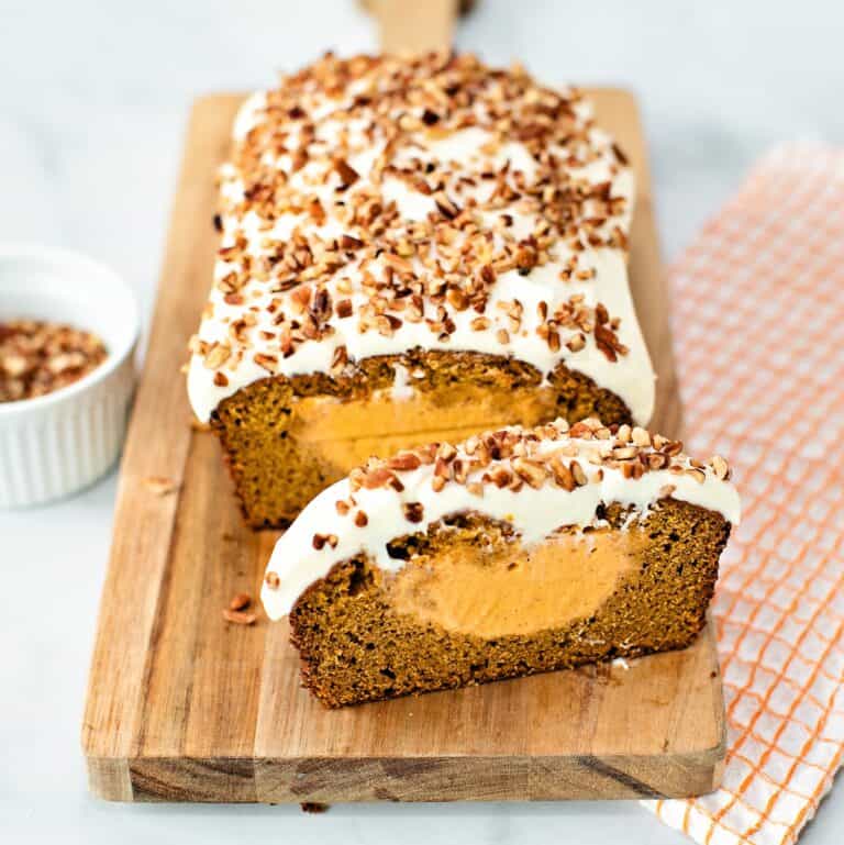 Easy Pumpkin Ice Cream Cake