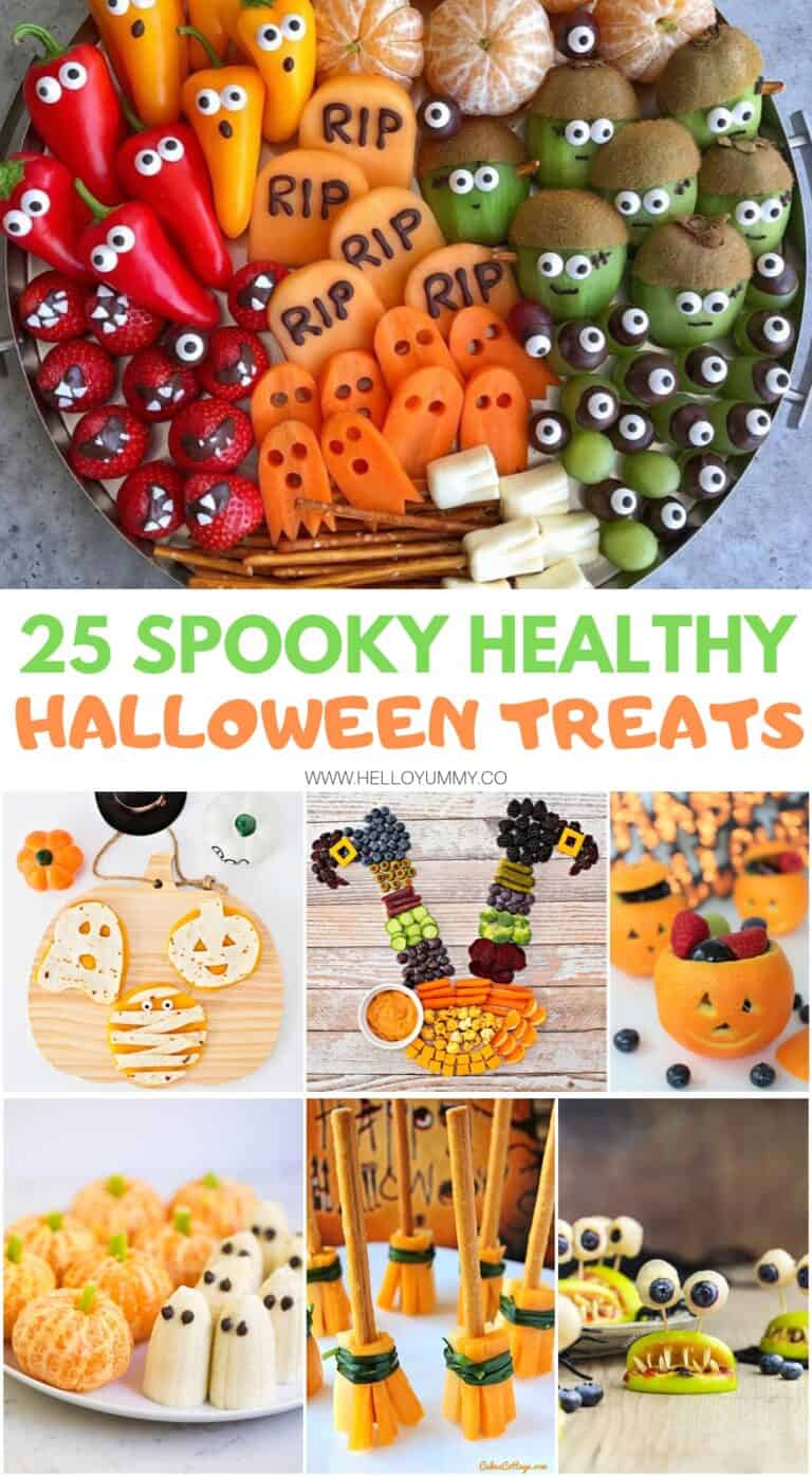 Healthy Halloween Snacks for Kids - 25 Spooky Holiday Treats