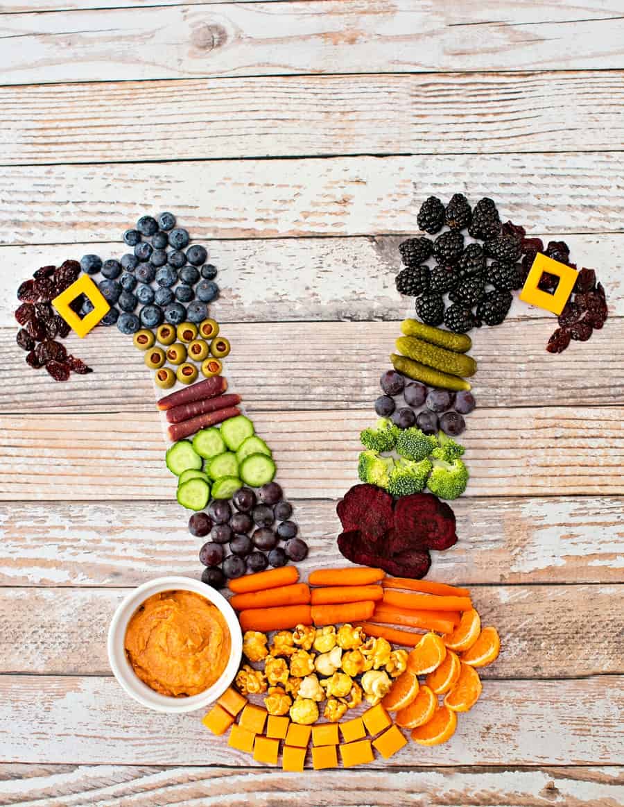 Halloween Witch Fruit and Veggie Snack Tray 