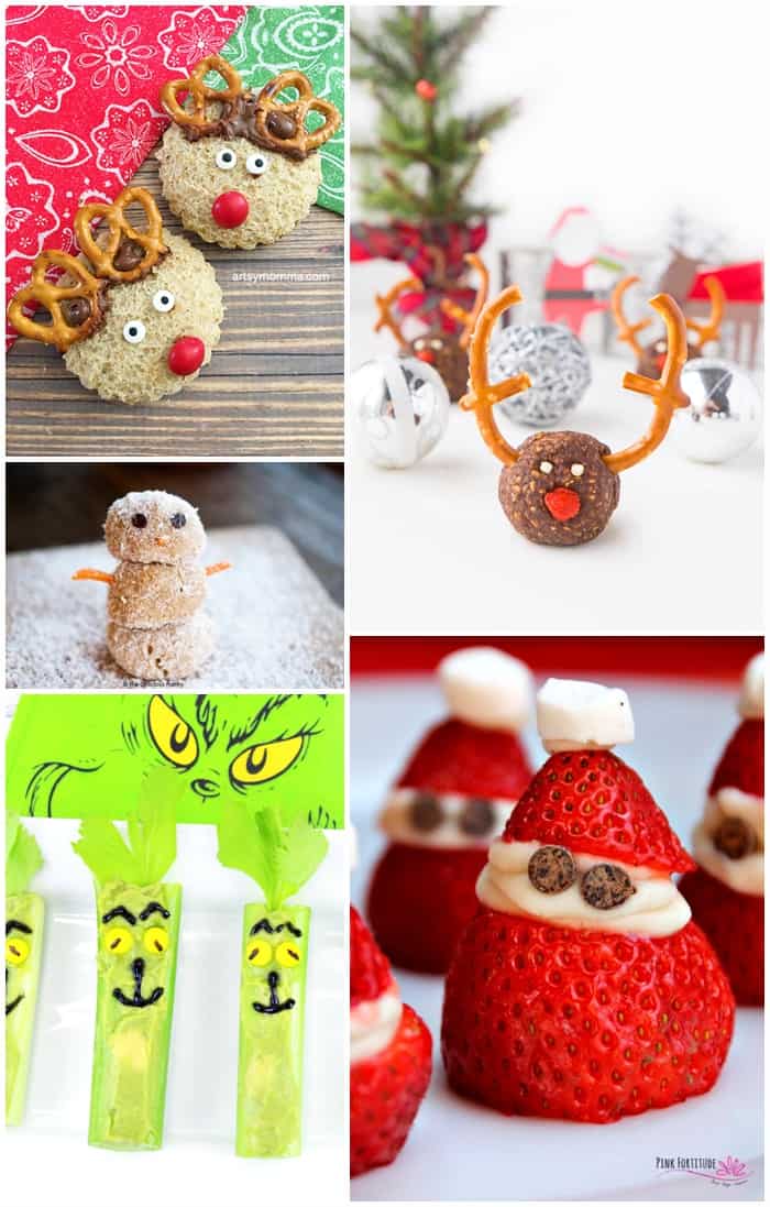 Healthy Christmas Treats for Kids - 25 Cute Holiday Snacks