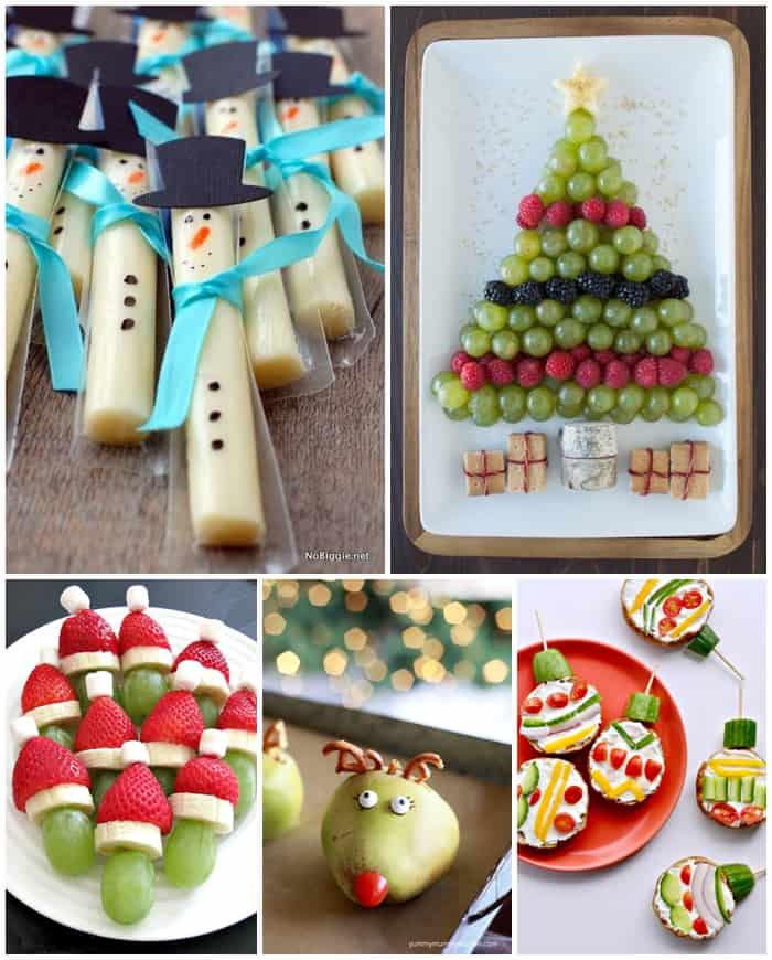 Healthy Christmas Treats for Kids 25 Cute Holiday Snacks