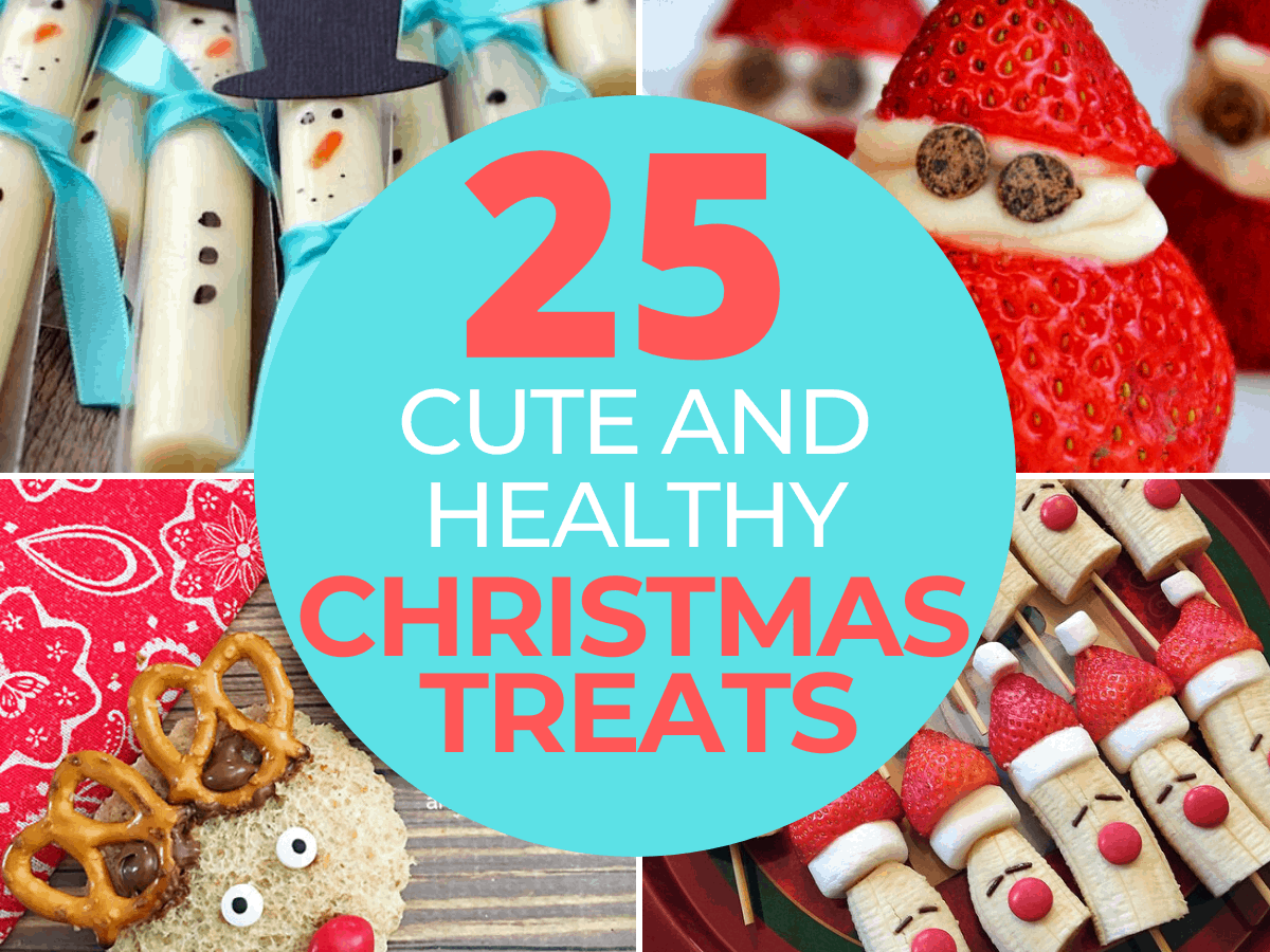 Healthy Christmas Treats For Kids 25 Cute Holiday Snacks
