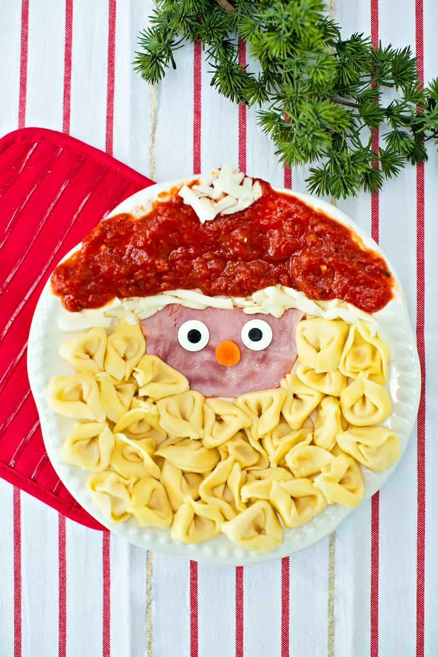 Santa Pasta Christmas Dinner Helloyummy