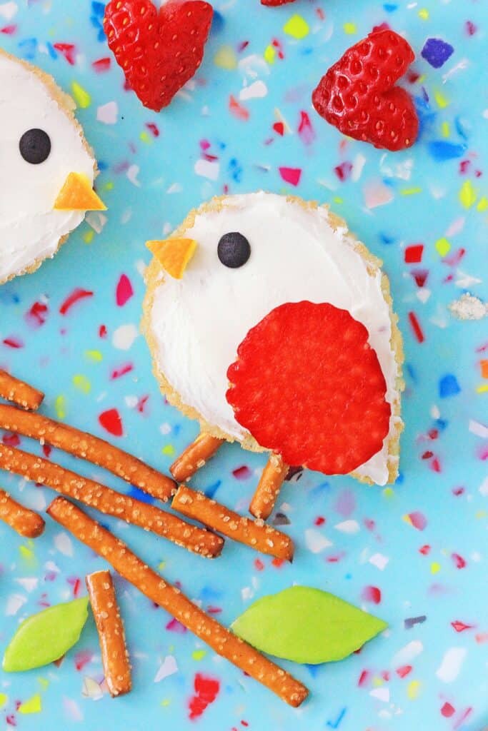 Love Birds Valentine Toast