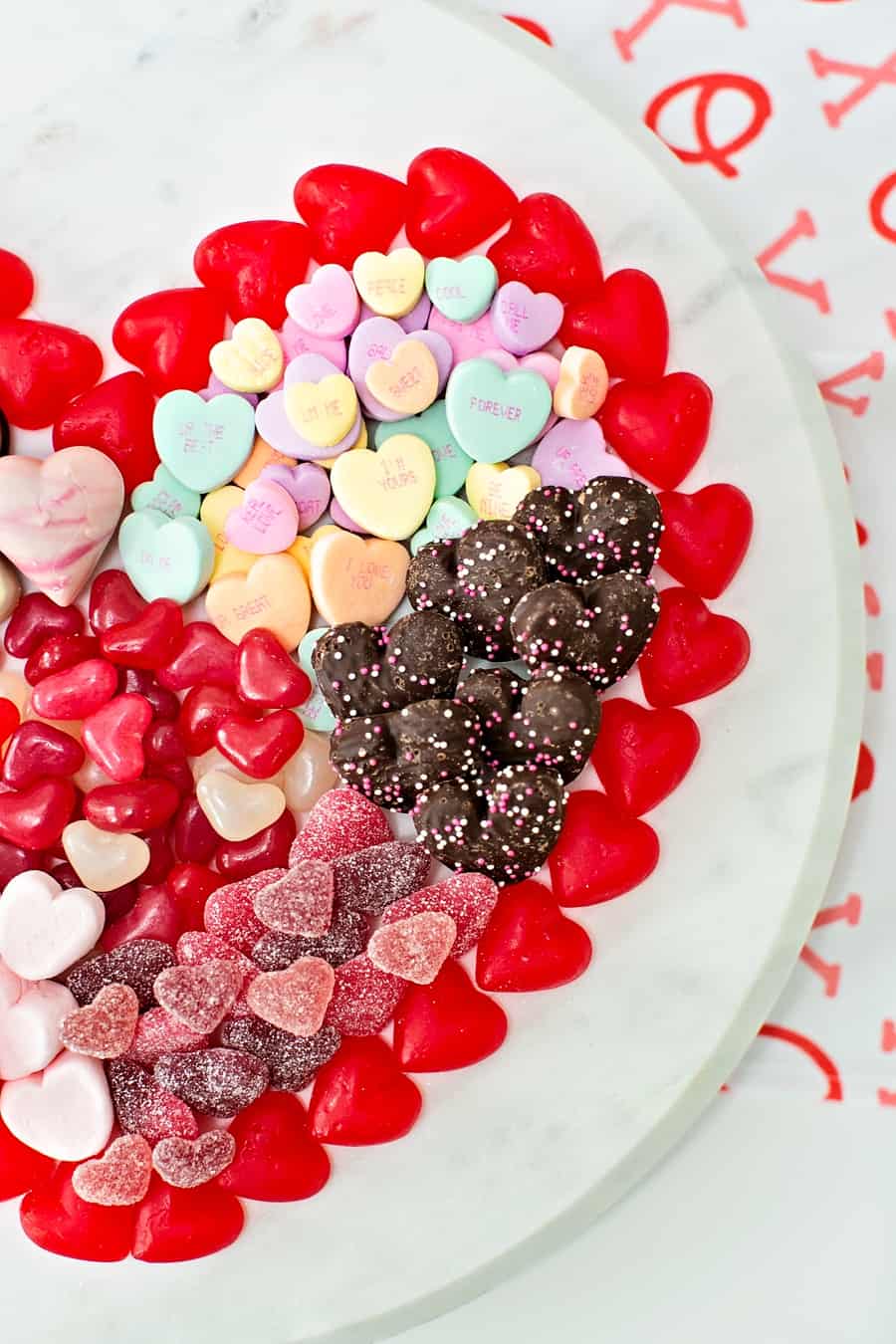 Valentine Candy Board