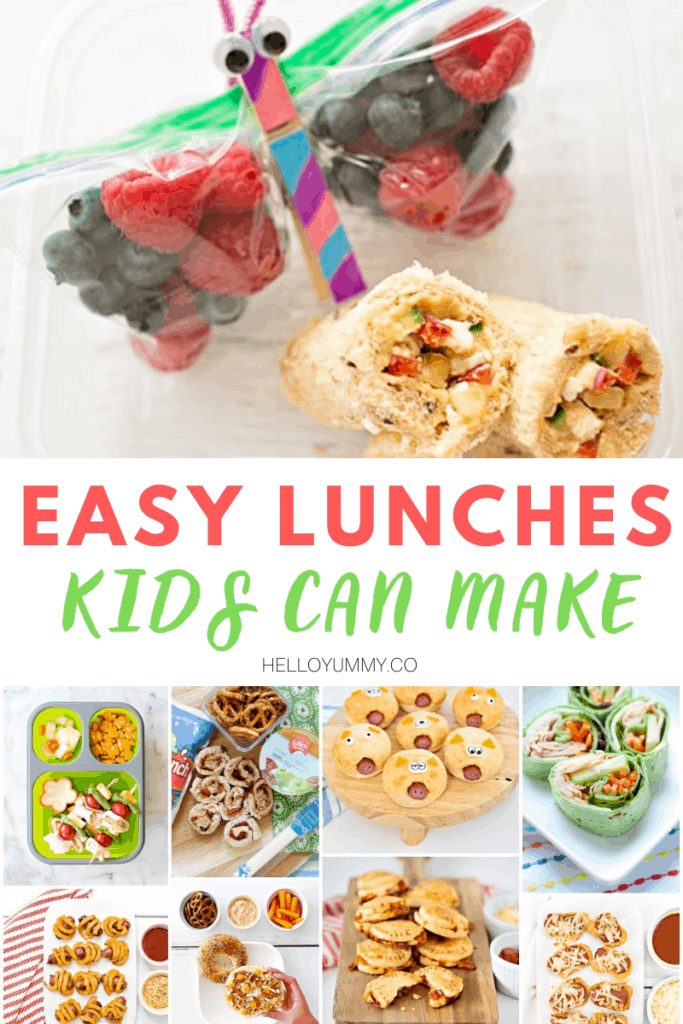 15 Easy Lunches Kids Can Make