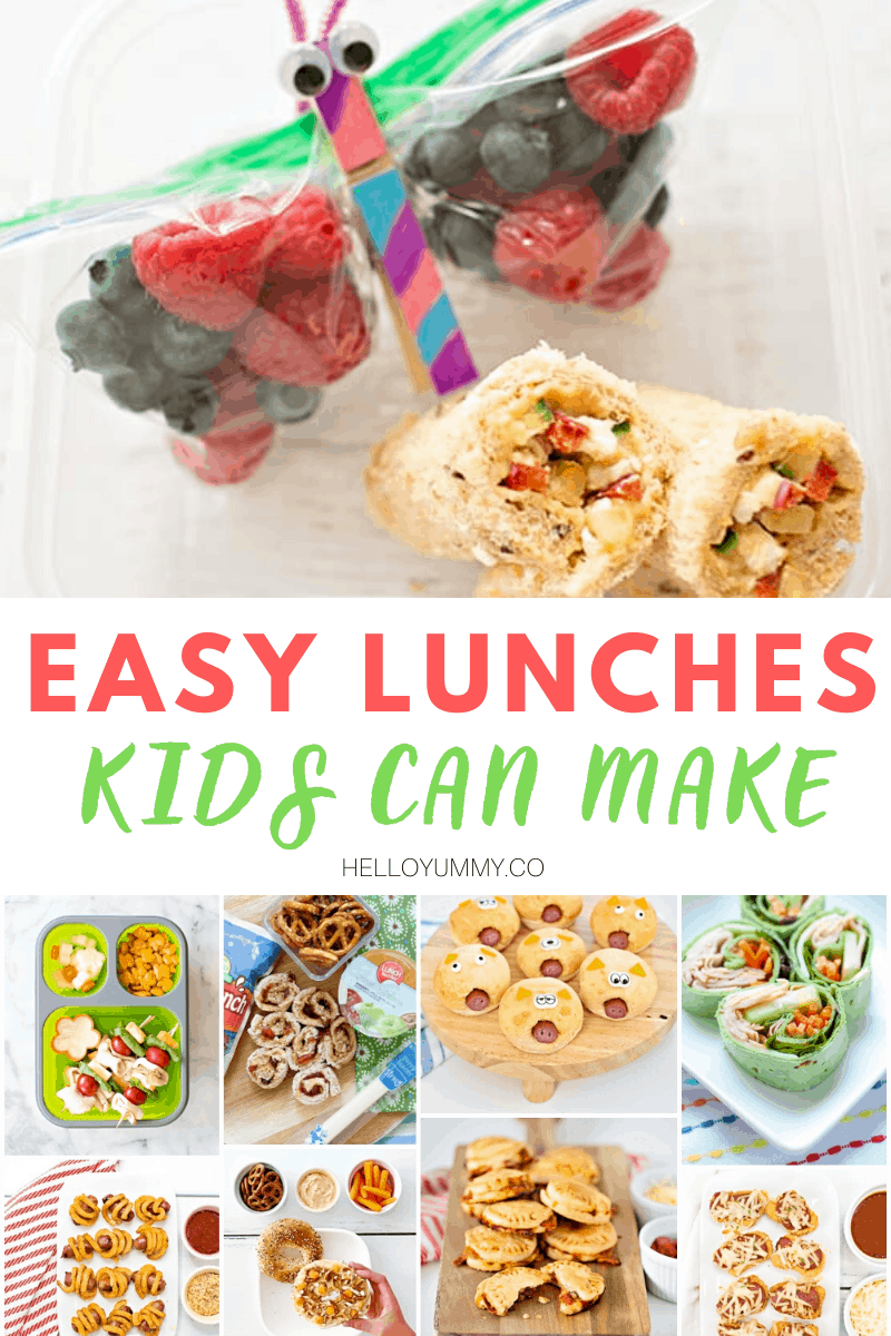 Easy Lunches Kids Can Make