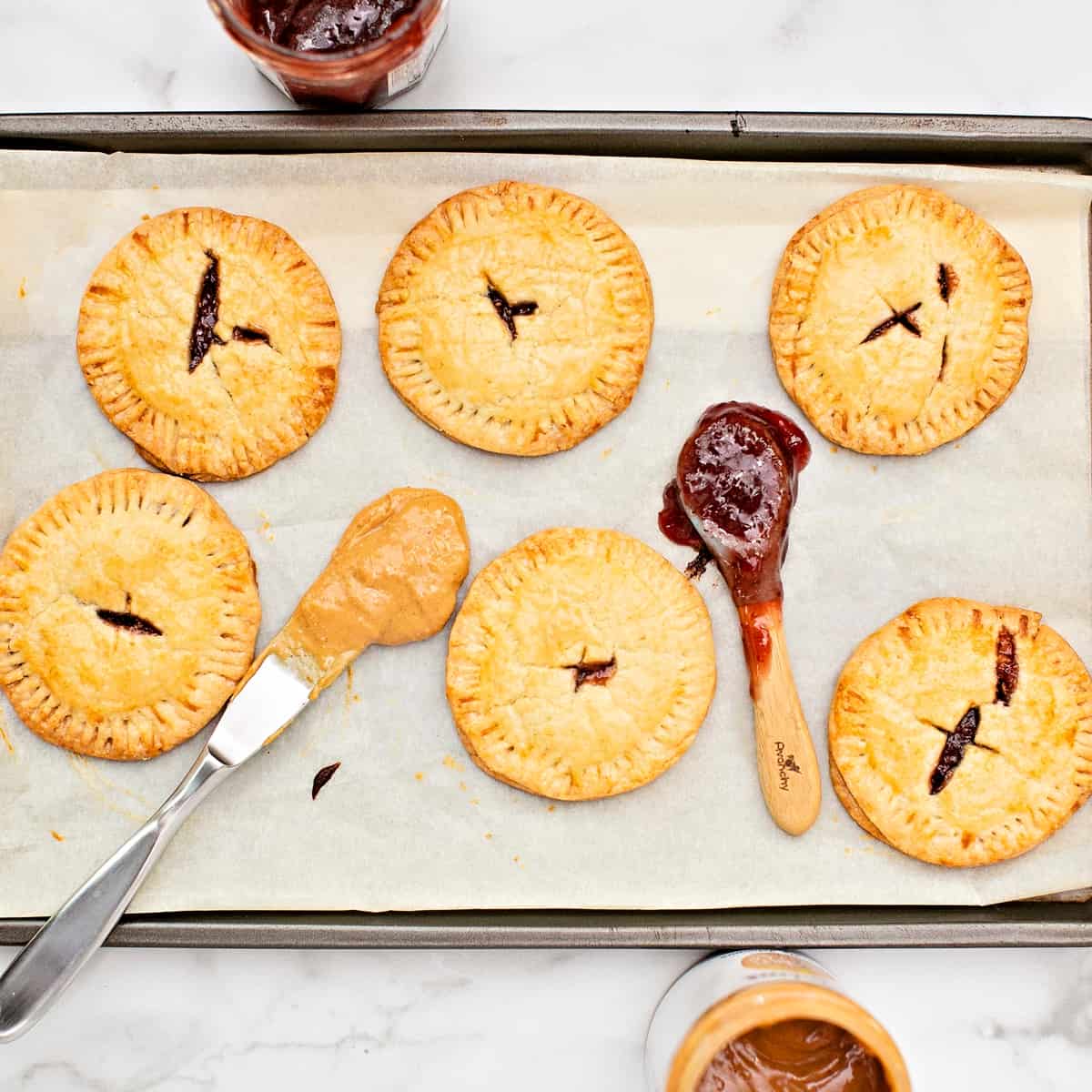 Peanut Butter and Jelly Hand Pies