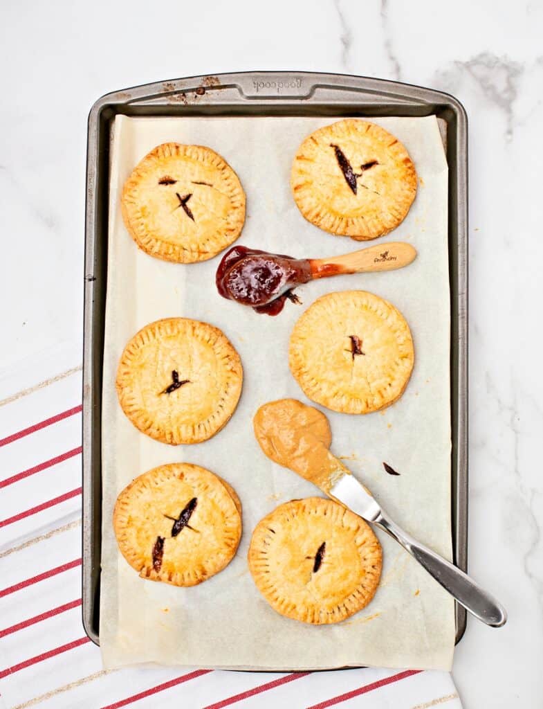 Peanut Butter and Jelly Hand Pies