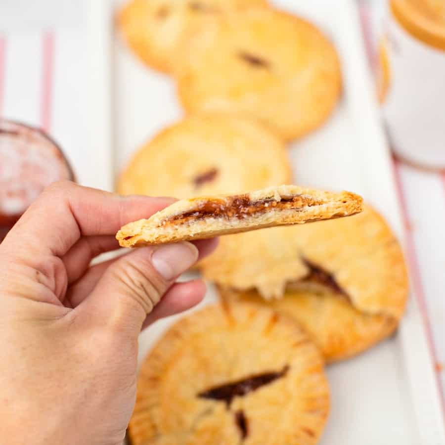 Peanut Butter and Jelly Pies. 