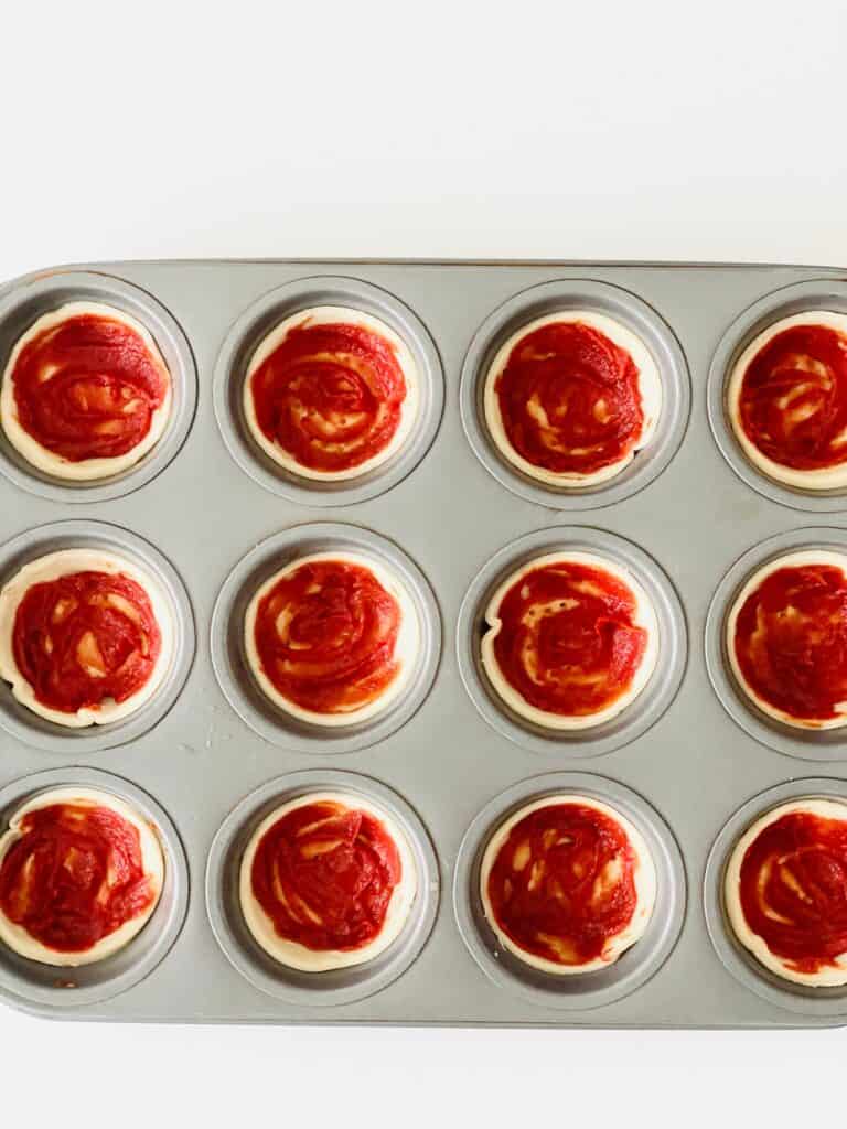 Muffin Tin Pizza Tasty Mini Snacks