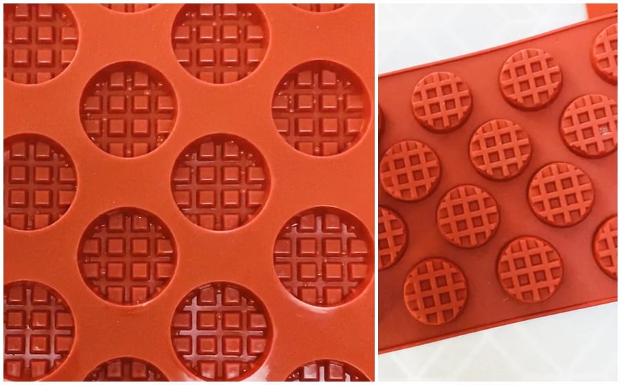 Mini Waffles Silicone Mold