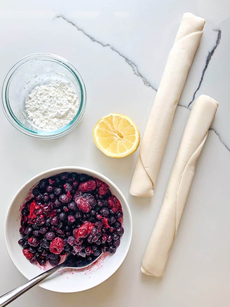 Mini Berry Star Pies