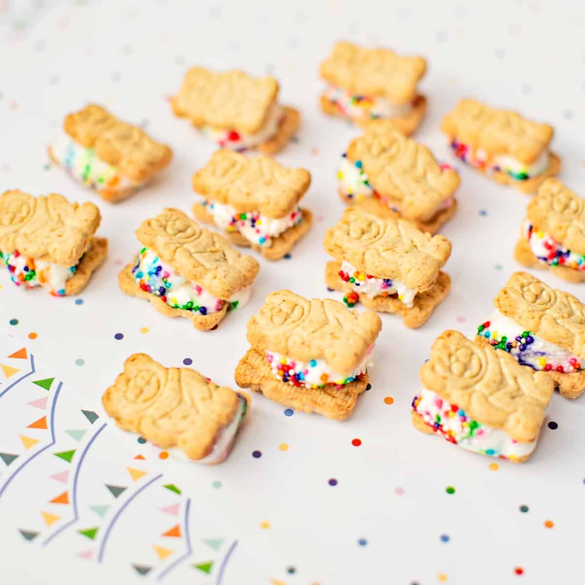 Teddy Bear Graham Ice Cream Sandwiches