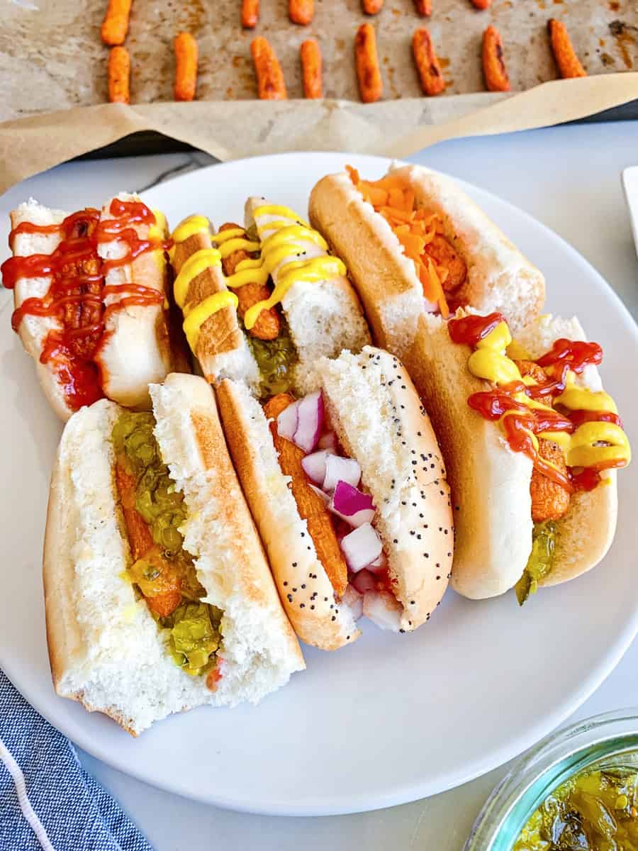 carrot hot dogs