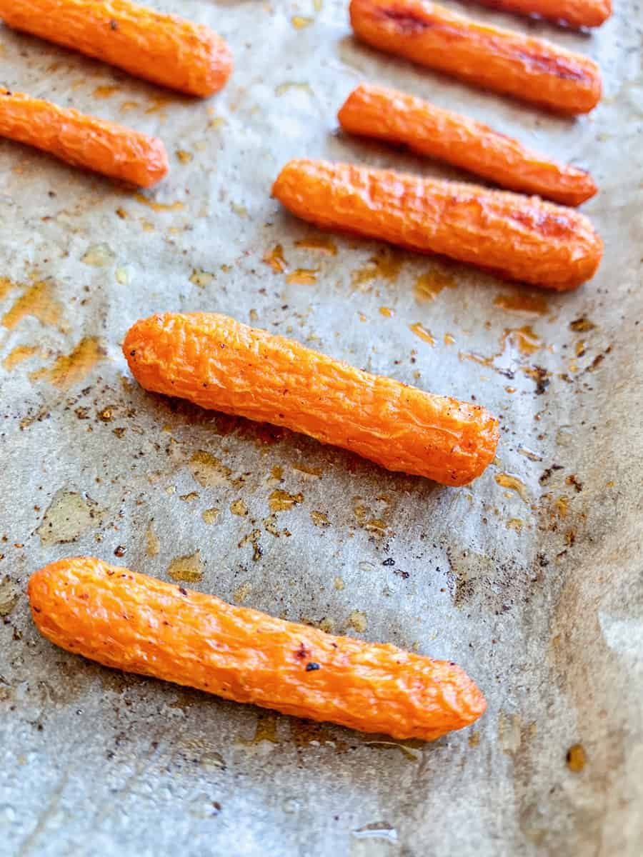 roasted baby carrots