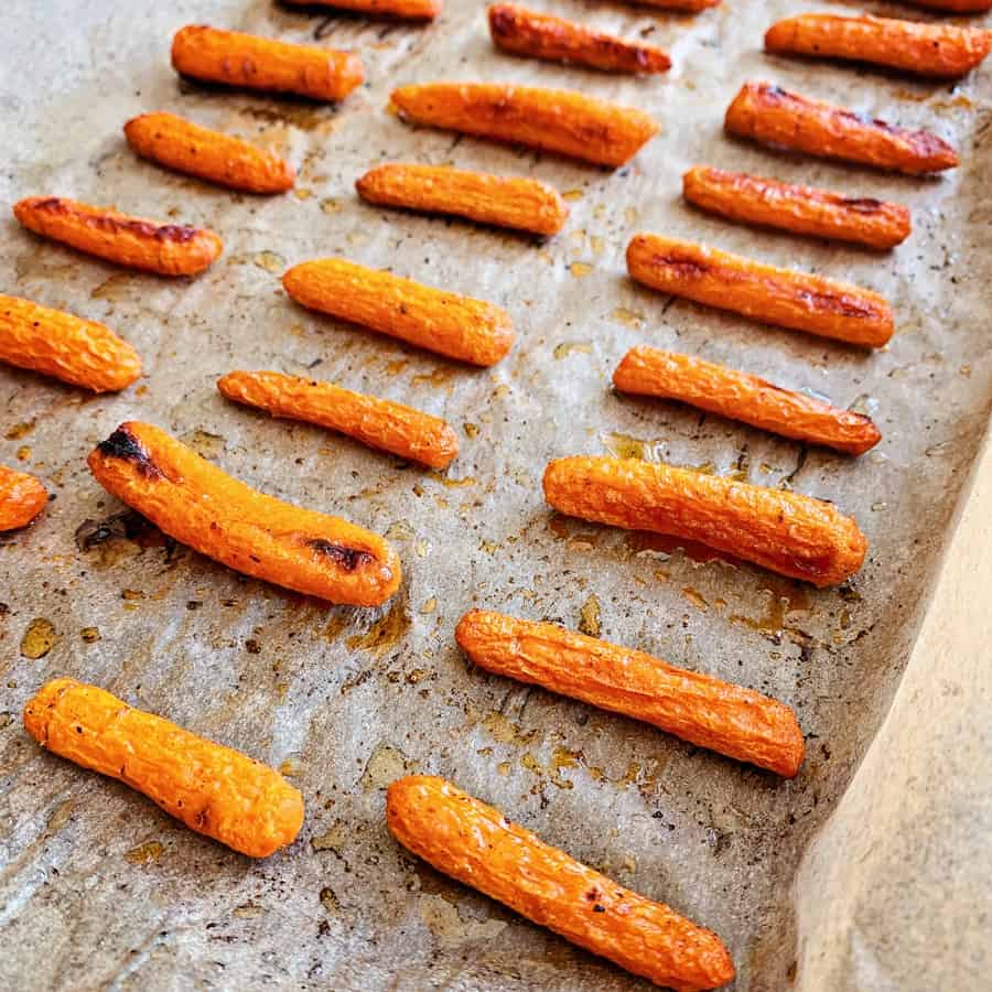 roasted baby carrots