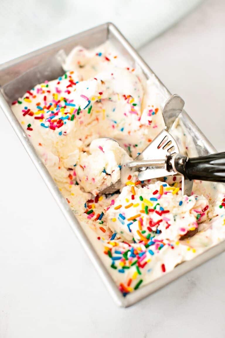 Sprinkles No Churn Ice Cream