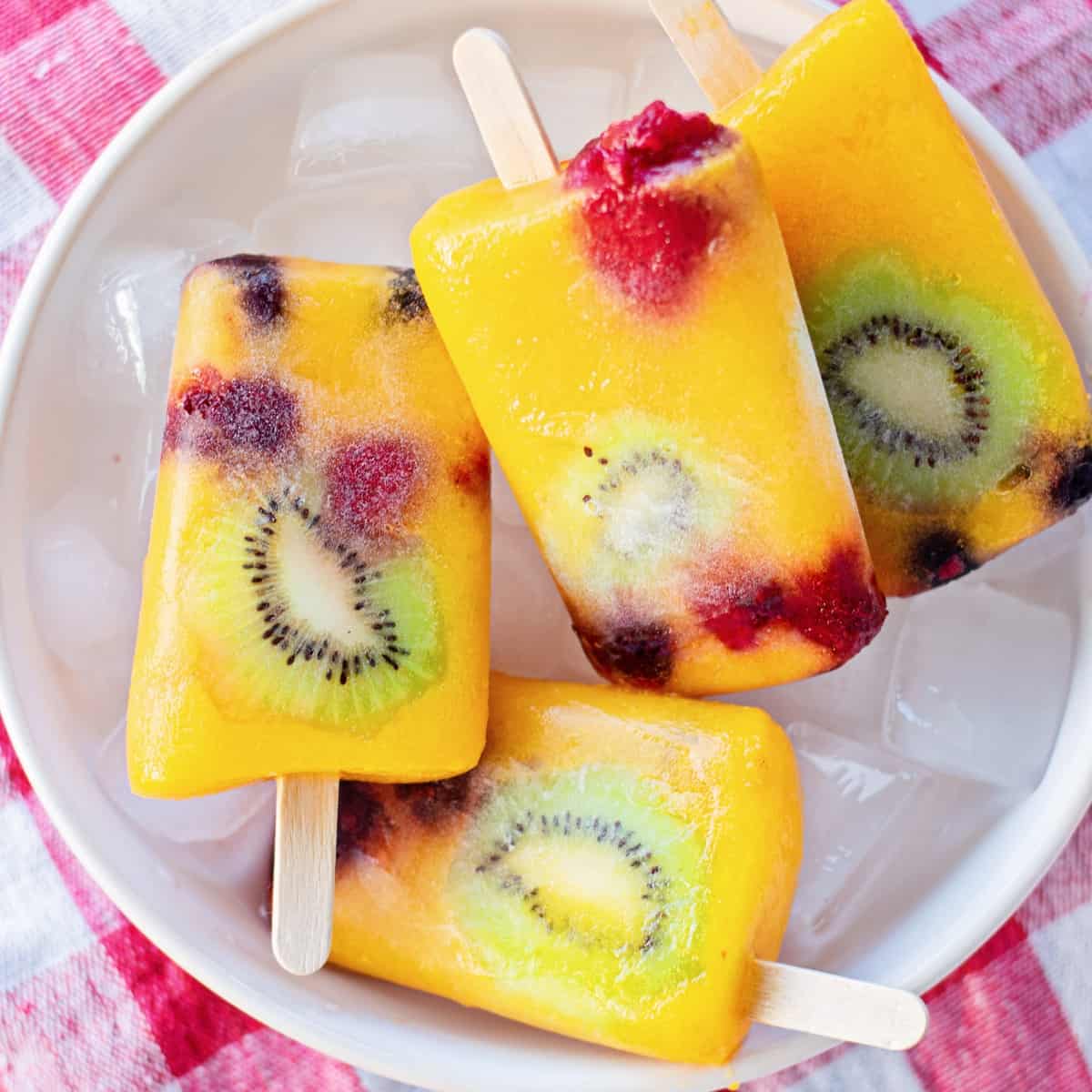 Mango Fruit Popsicles