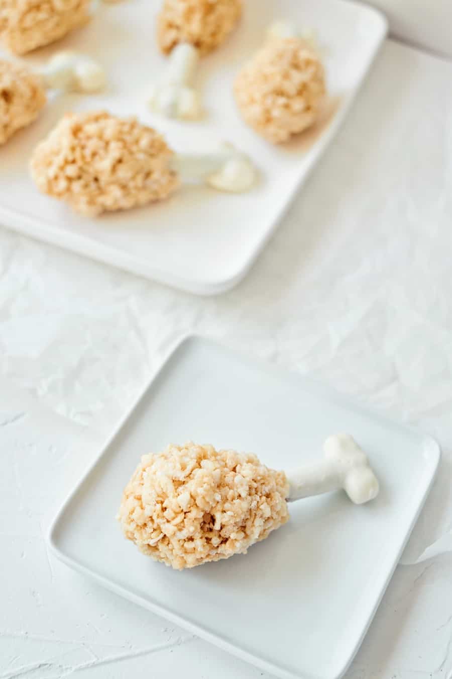 Rice Krispie Turkey Drumstick Treat