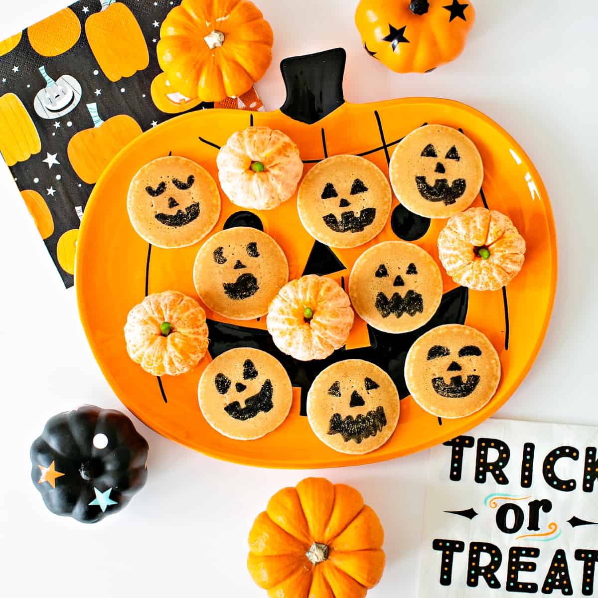 Halloween Pancakes Halloween Breakfast For Kids