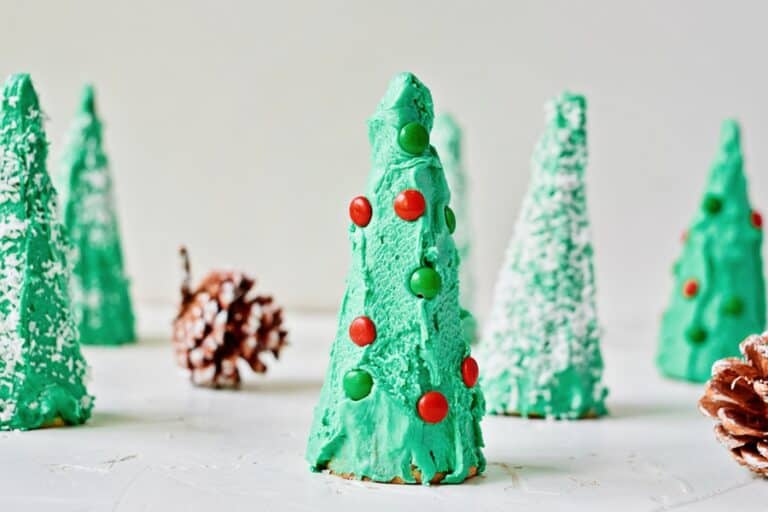 Ice Cream Cone Christmas Trees 0 Cute Christmas Treat for Kids