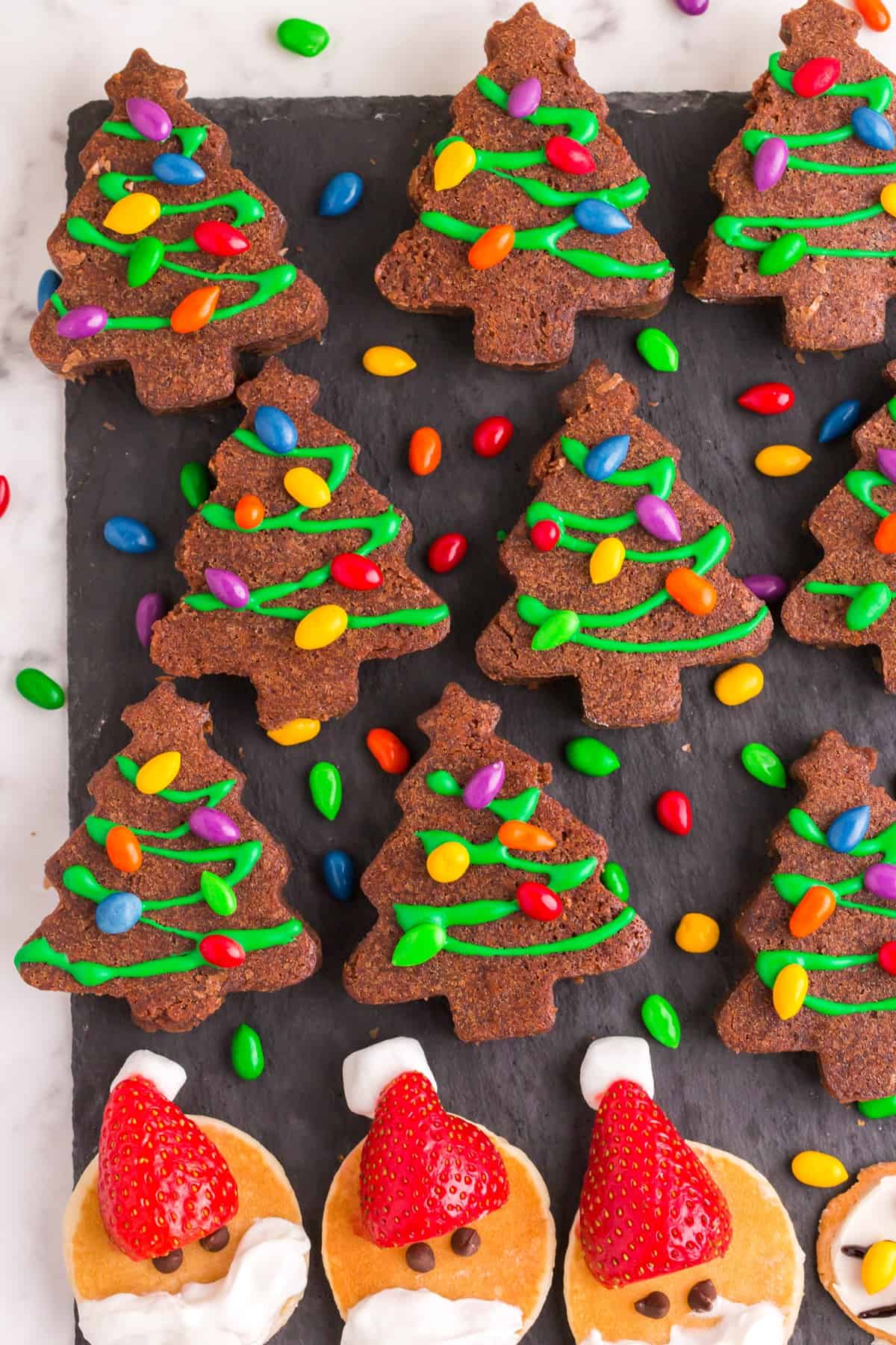 brownie christmas trees