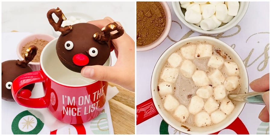 Rudolph Marshmallow Hot Chocolate Toppers