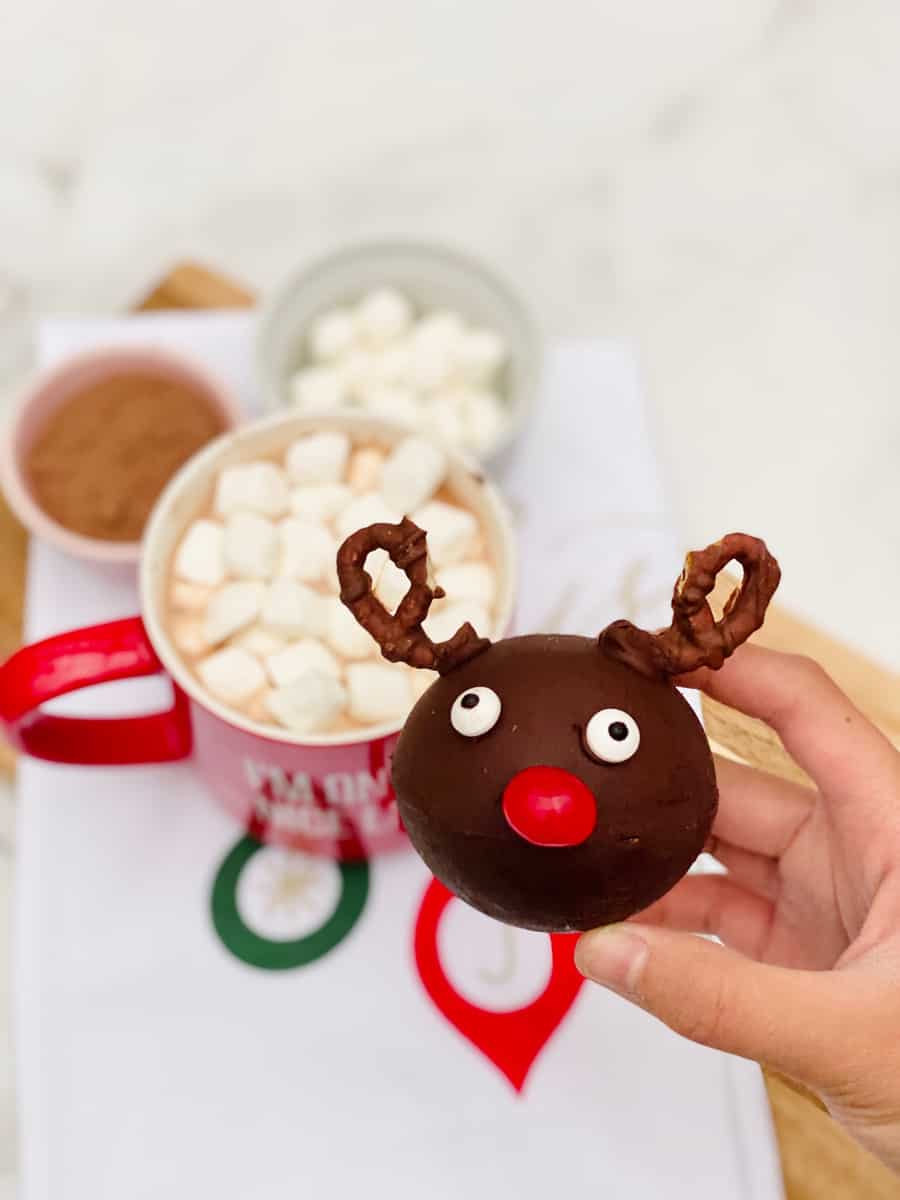 Rudolph Marshmallow Hot Chocolate Toppers